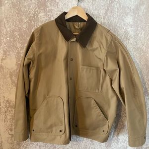 CC Filson. Dry finish tin cloth jacket. 753n. Made in USA. Mens Large.